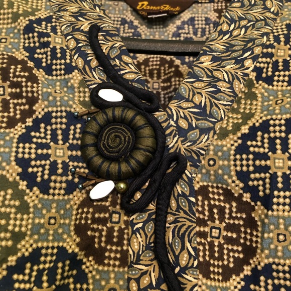 Handcrafted Batik Cotton Blouse - Picture 5 of 7